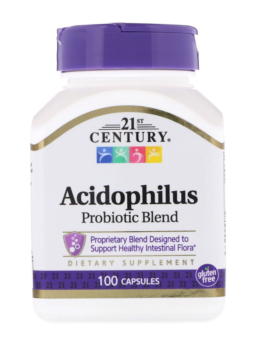 Купить Пробиотик 21ST CENTURY Acidophilus капсулы 100 шт.