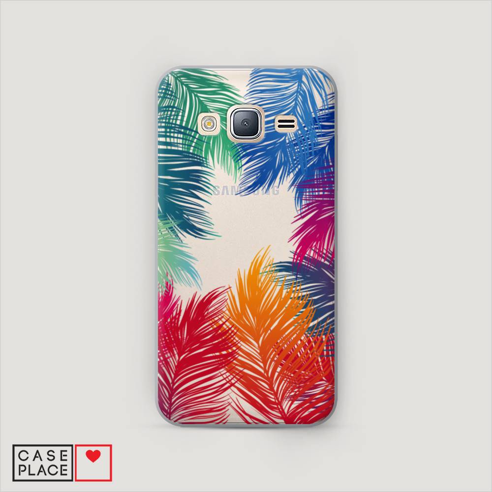

Чехол Awog "Рамка из перьев" для Samsung Galaxy J3 2016