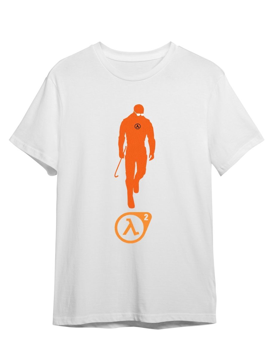 

Футболка унисекс СувенирShop Half-Life/Гордон Фримен 19 белая 5XL, "Half-Life/Гордон Фримен" 19