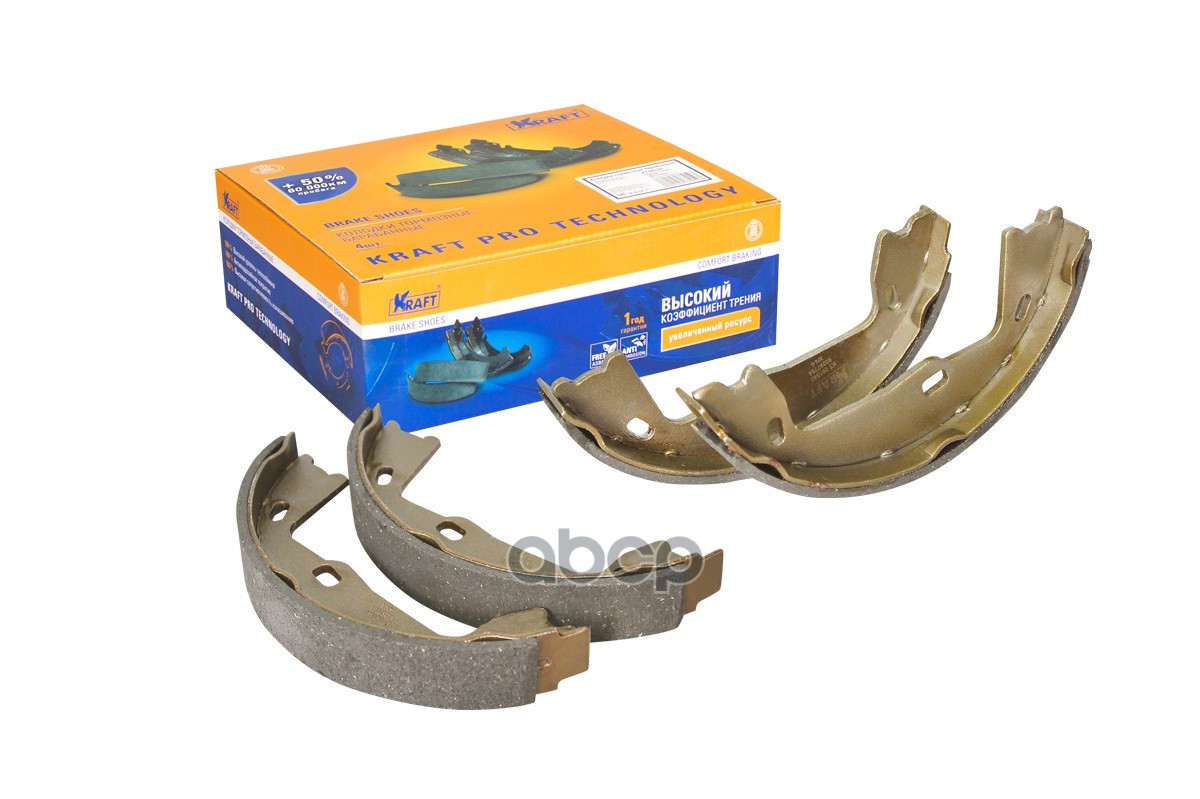 

Колодки Барабанные Opel AstfOmaBVecaB (160x25) Kraft Kt091540 Kraft арт. KT091540