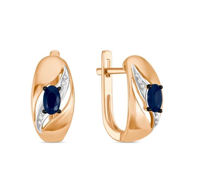 

Серьги из красного золота с бриллиантом Лукас-Голд E01-D-LQGC0396B-R17, E01-D-LQGC0396B-R17