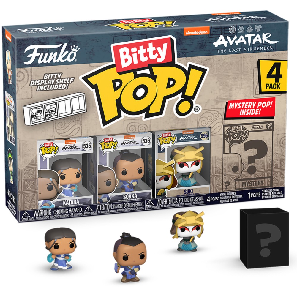 

Фигурка Funko Bitty POP! Avatar The Last Airbender Katara;Sokka;Suki;Mystery (1 of 4) 4PK