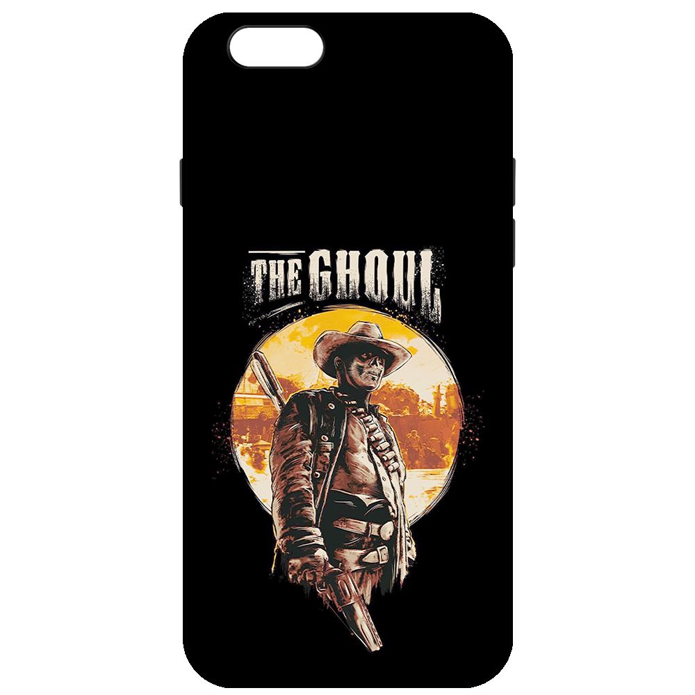 

Чехол-накладка Krutoff Soft Case Фоллаут (Fallout) - Гуль для iPhone 6/6s черный