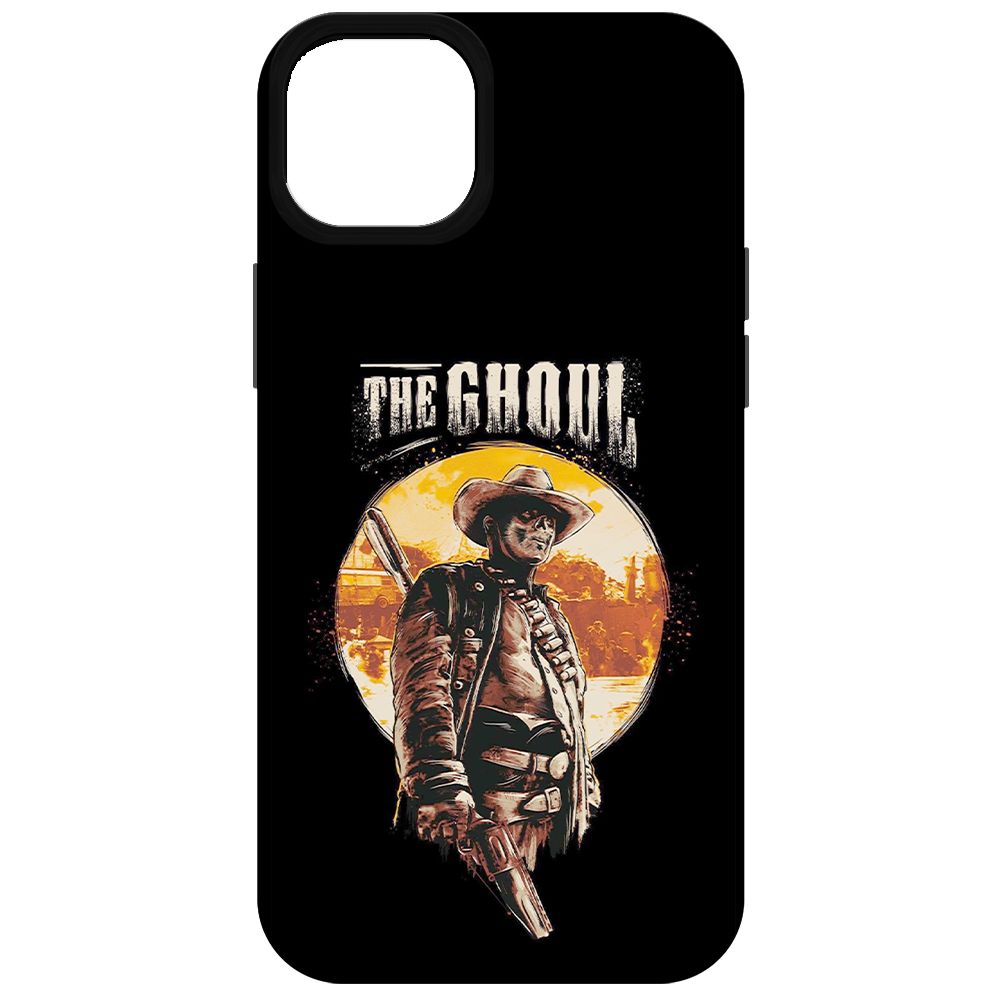 

Чехол-накладка Krutoff Soft Case Фоллаут (Fallout) - Гуль для iPhone 14 Plus черный