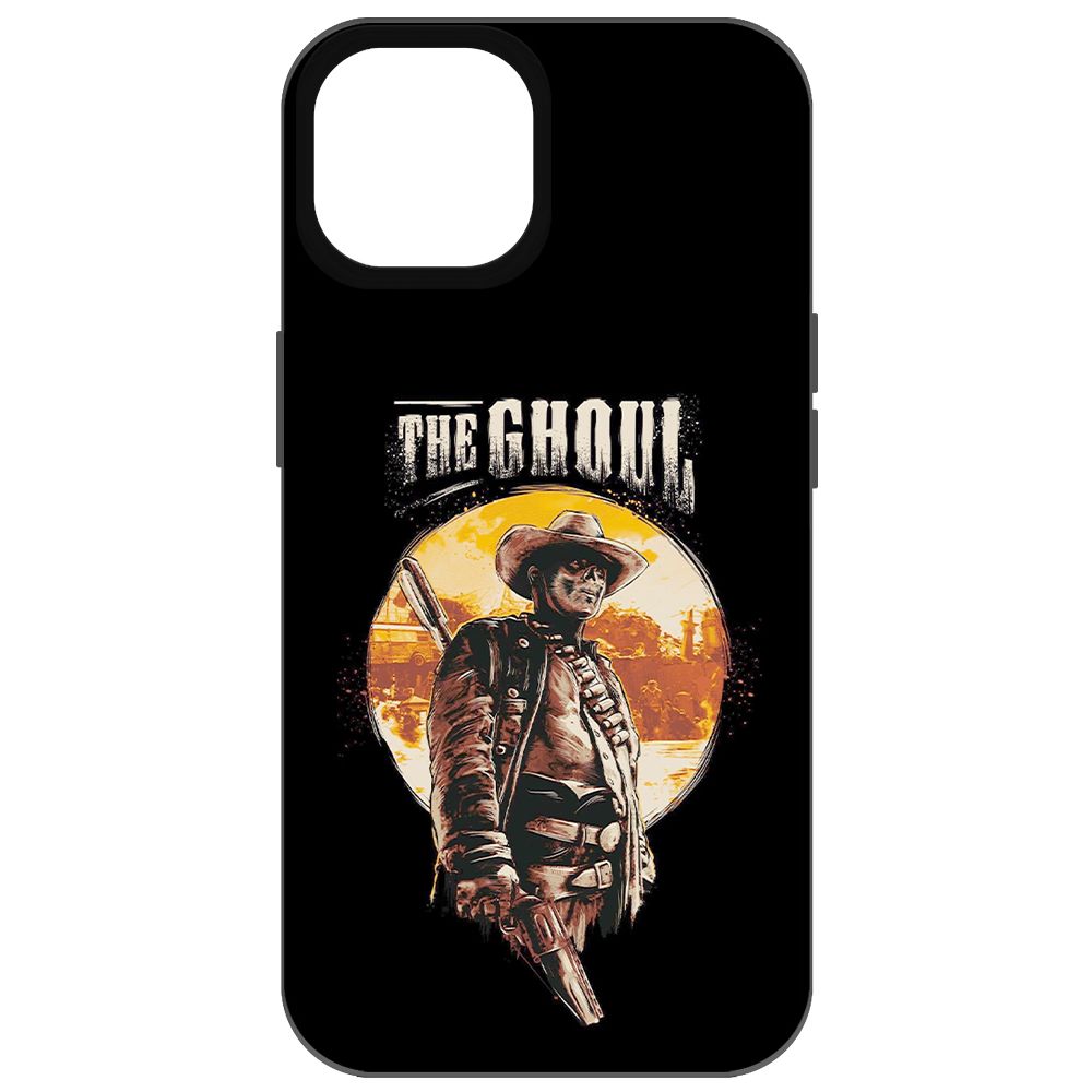 

Чехол-накладка Krutoff Soft Case Фоллаут (Fallout) - Гуль для iPhone 14 черный