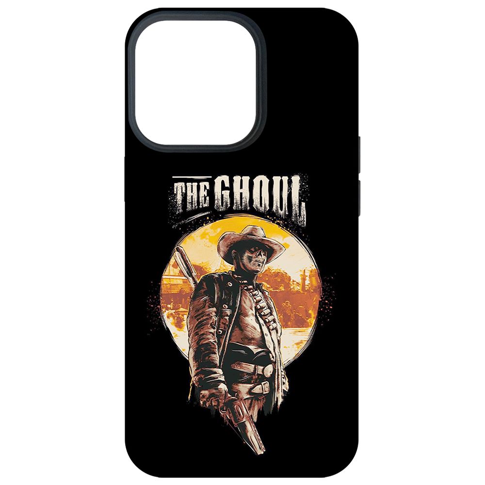 

Чехол-накладка Krutoff Soft Case Фоллаут (Fallout) - Гуль для iPhone 13 Pro черный