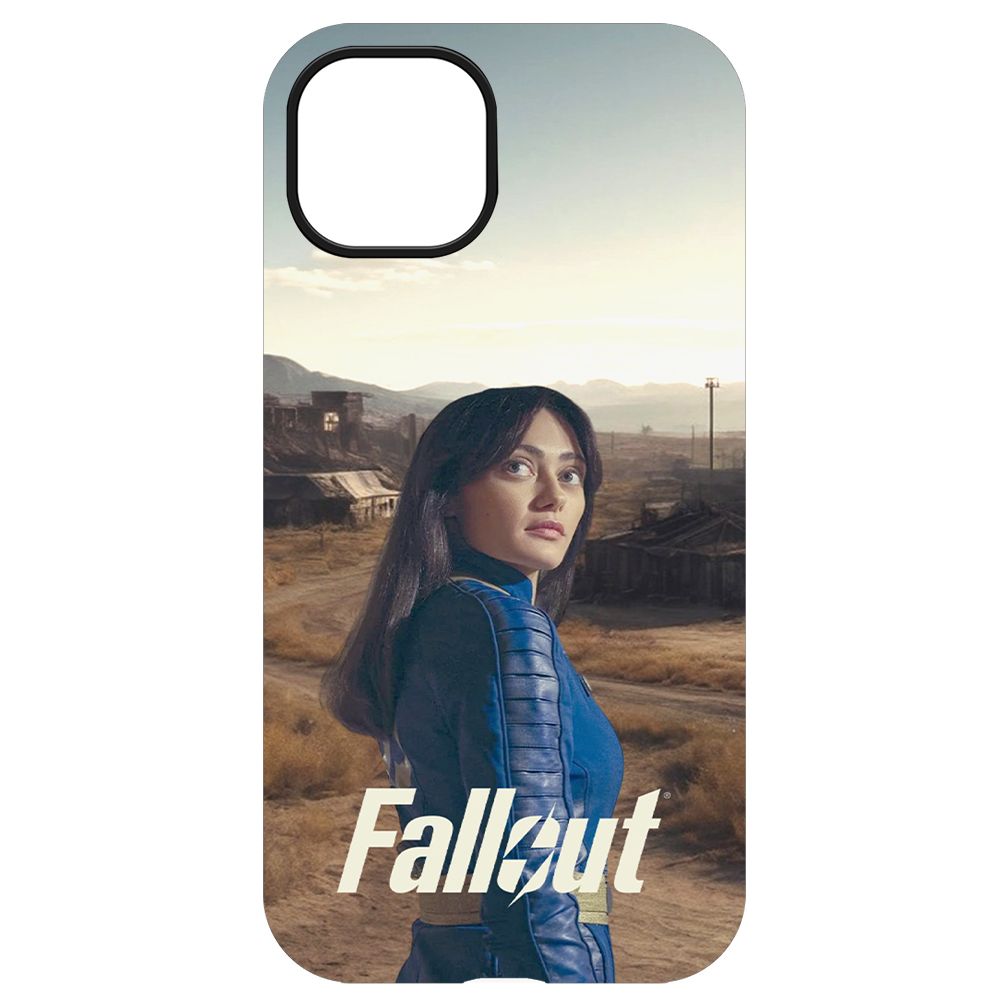 

Чехол-накладка Krutoff Soft Case Фоллаут (Fallout) - Люси в пустошах для iPhone 13 черный