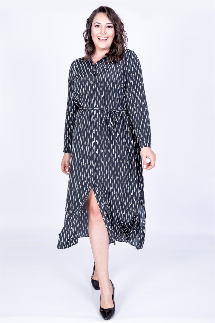 

Платье женское My Line Moda 697 черное 46 RU, 697