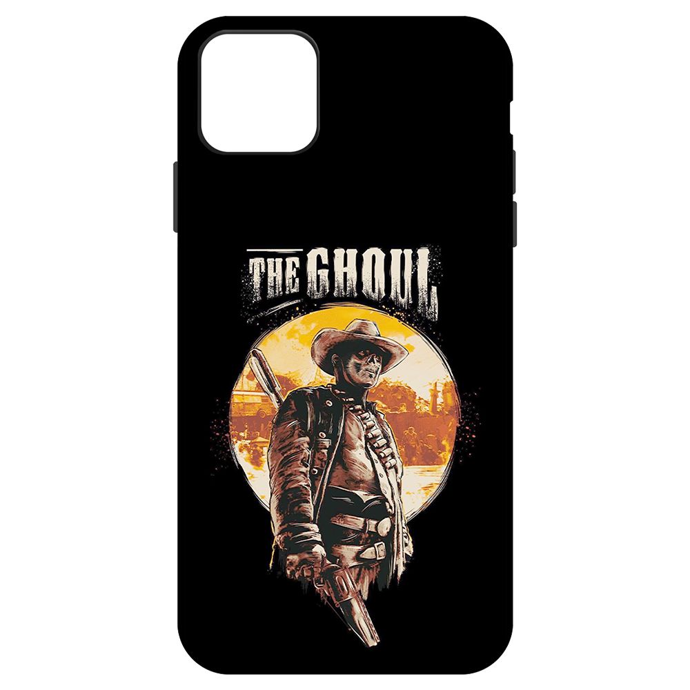 

Чехол-накладка Krutoff Soft Case Фоллаут (Fallout) - Гуль для iPhone 11 Pro Max черный