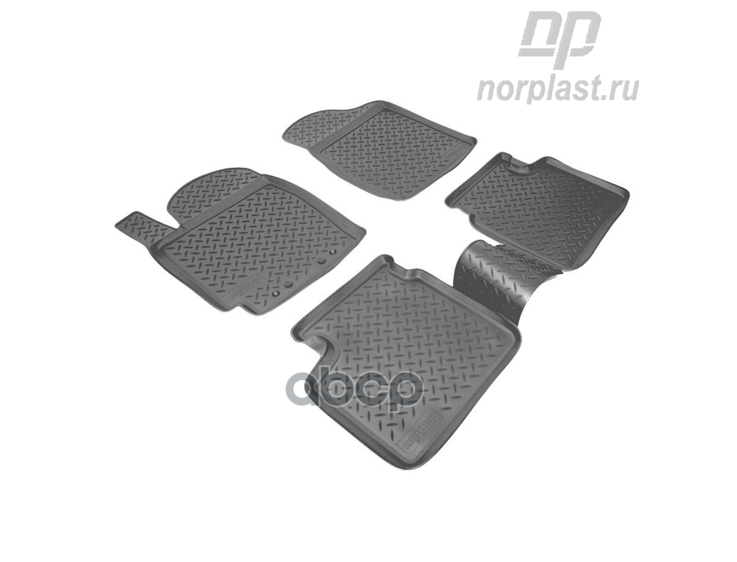 

Коврики в салон полиуретан NORPLAST TOYOTA CAMRY -06 черный комплект NPL-Po-88-08