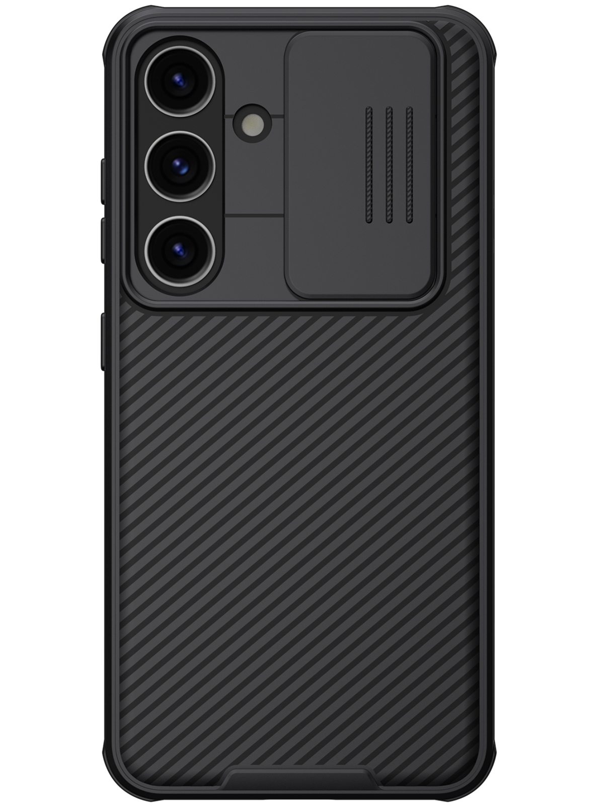 

Чехол Nillkin для Samsung Galaxy S24 CamShield Pro Magnetic со шторкой для камеры, черный