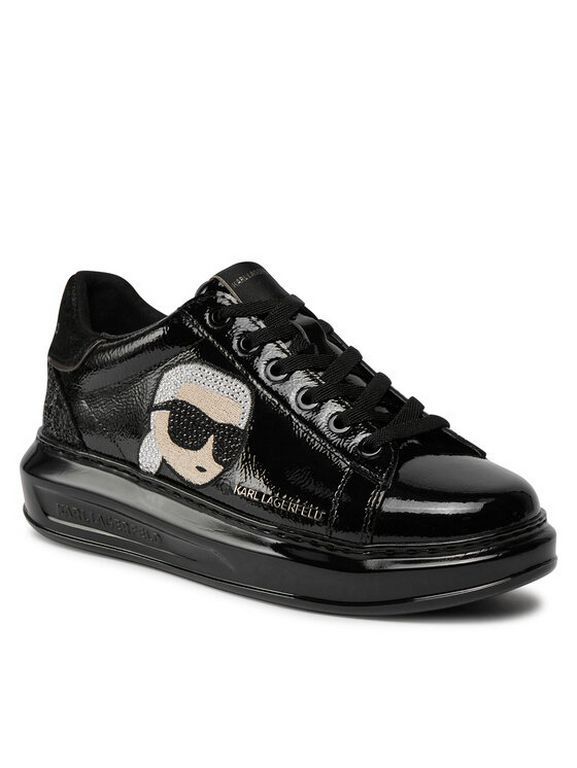 

Кеды женские Karl Lagerfeld KL62571N черные 37 EU, Черный, KL62571N