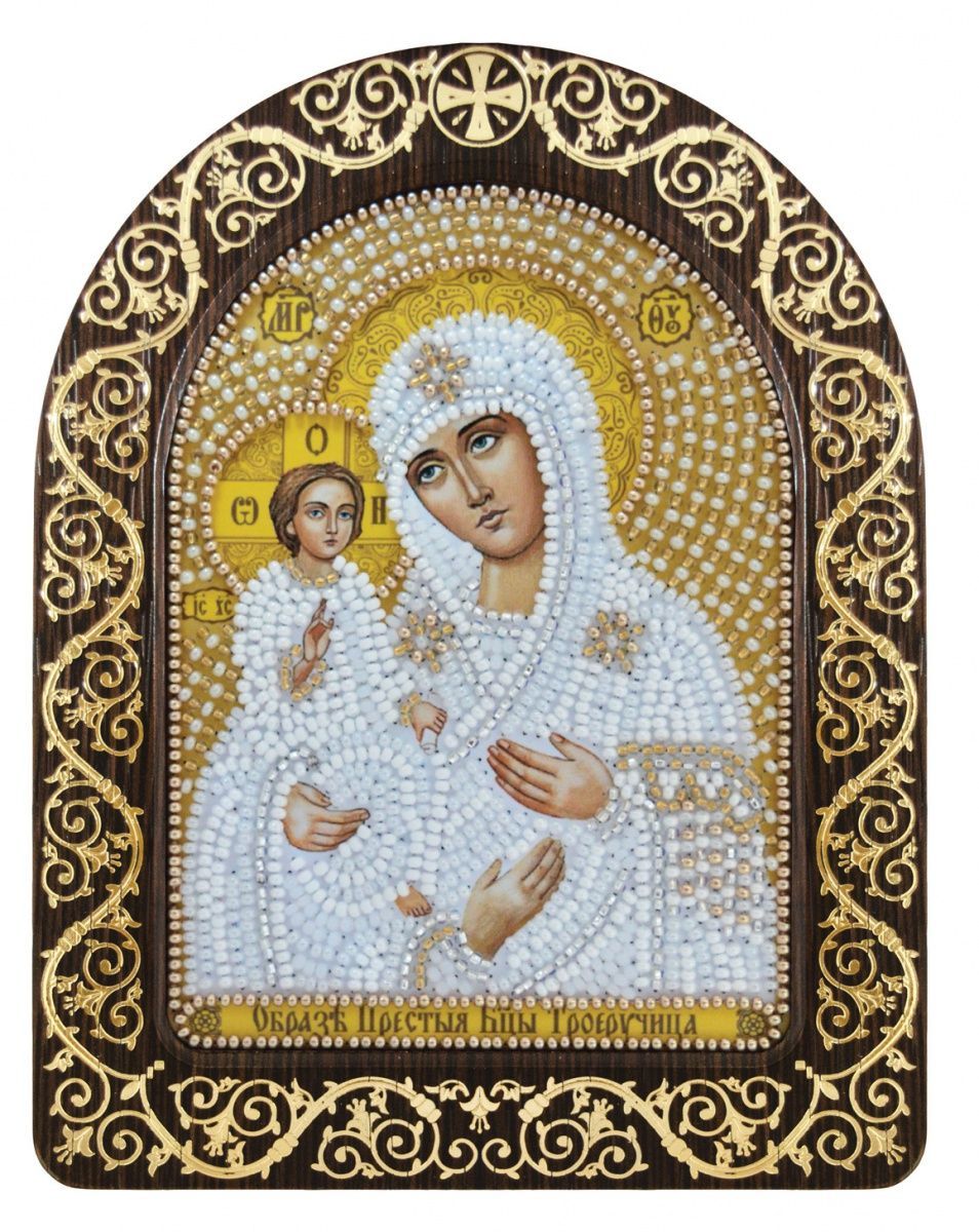 

Набор для вышивания Нова Слобода Богородица Троеручица СН 5016 13,5 х 17