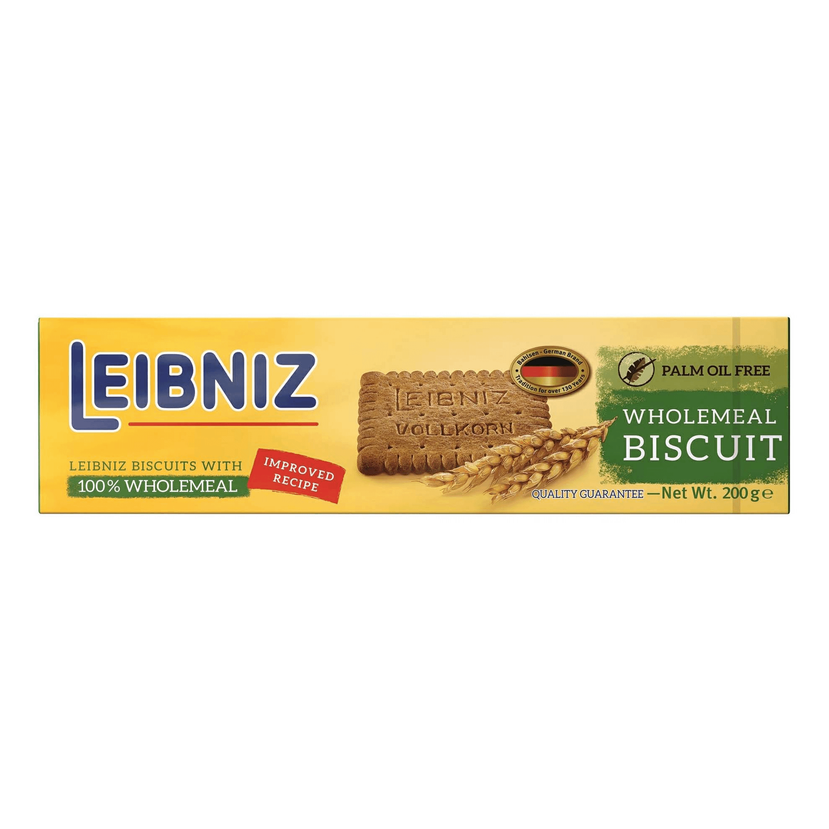 

Печенье Bahlsen Leibniz Wholemeal Biscuit хрустящее цельнозерновое, 200 г, 16092.