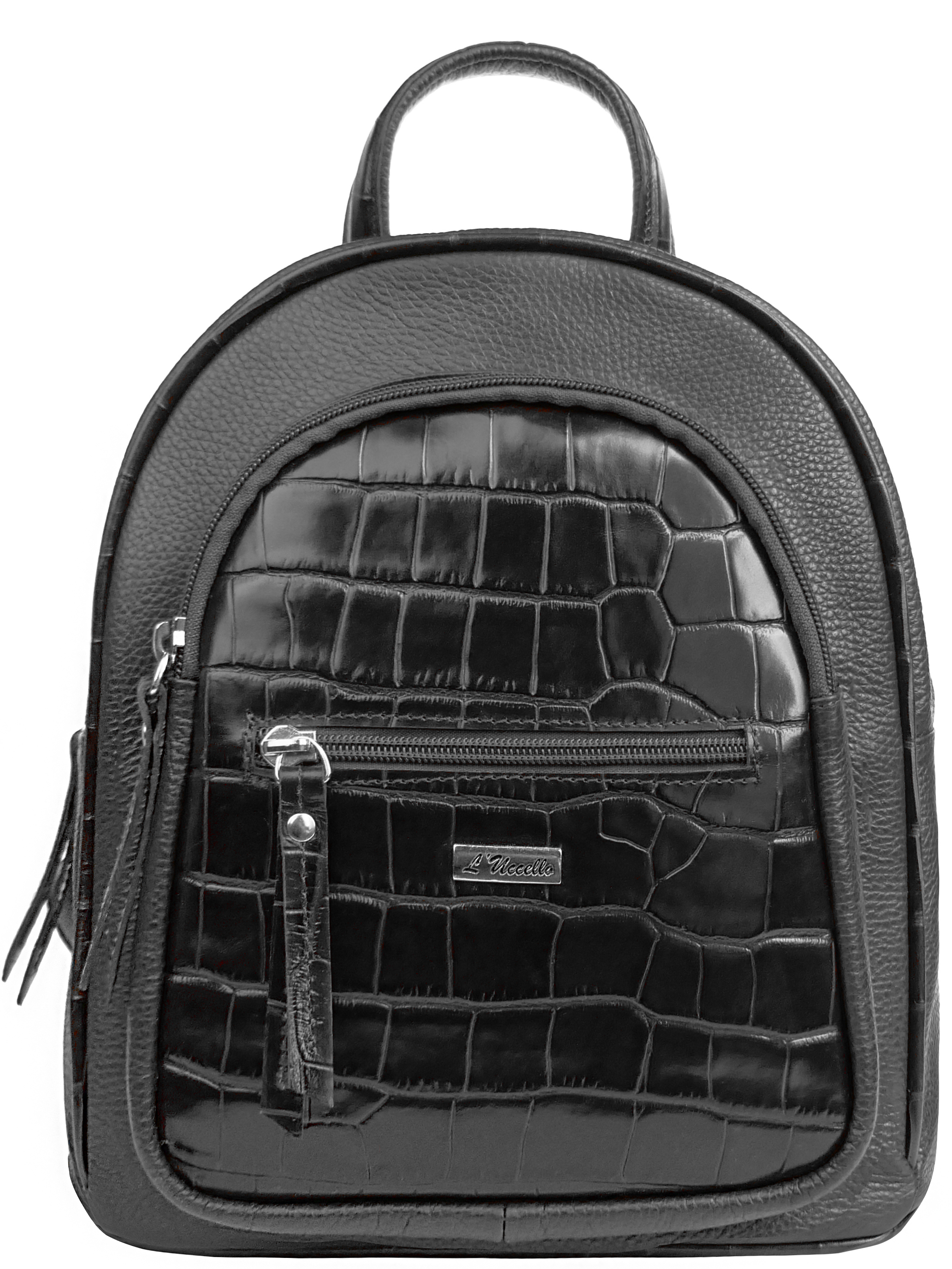 Сумка-рюкзак женская L'Uccello 4061 черная