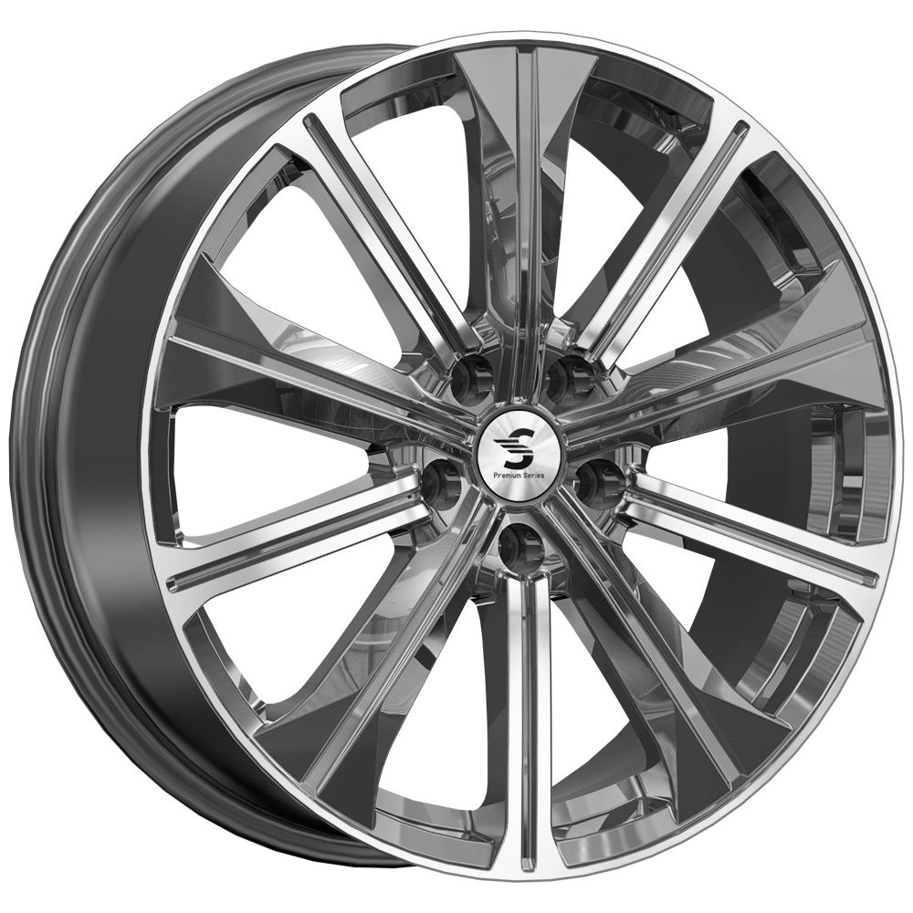 Колесный диск Premium Series КР013 Tiggo 7 Pro 7x19 5x108 ET 33 Dia 60,1 (Gloss_Grapfp)