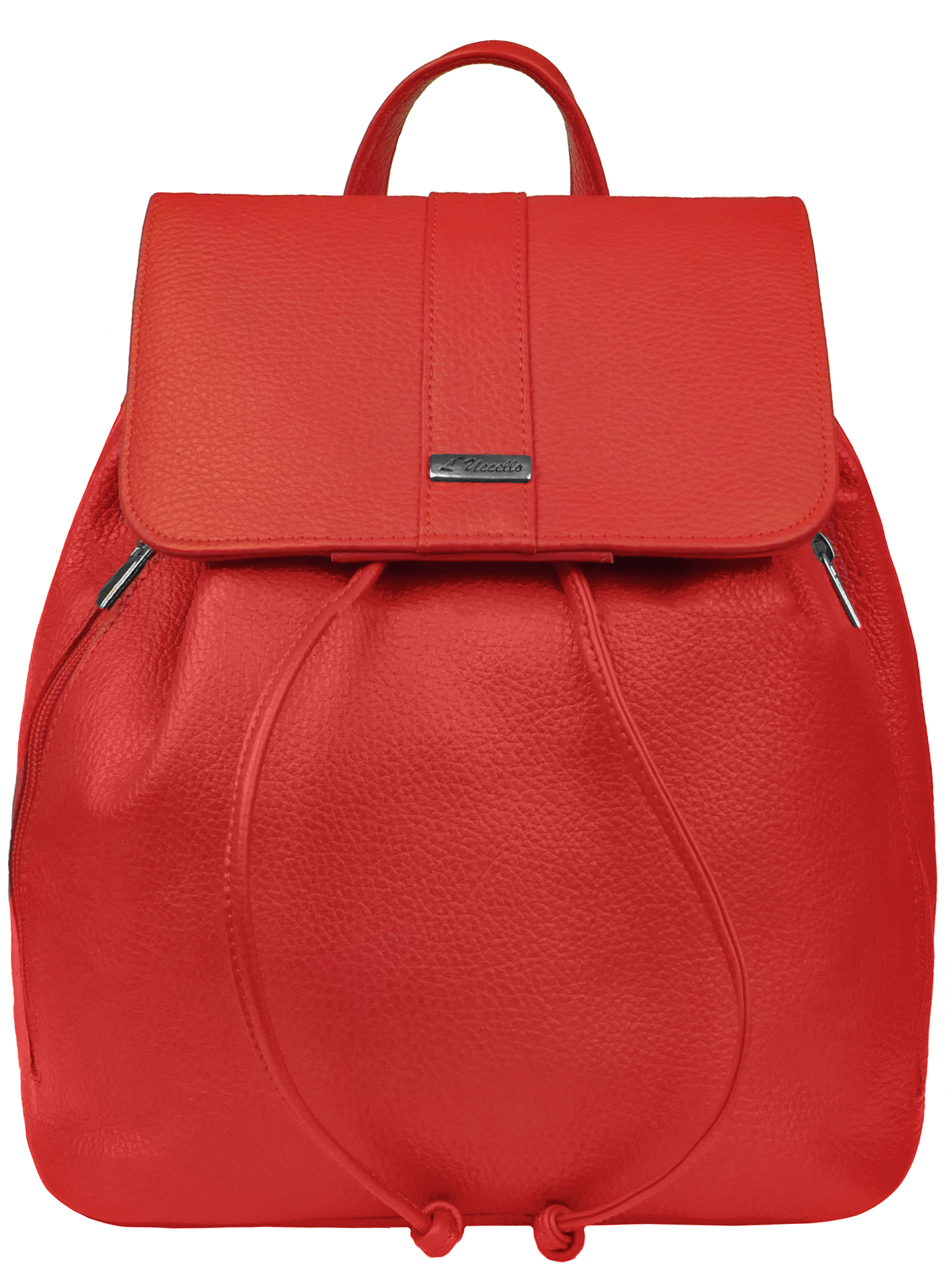 Сумка-рюкзак женская L'Uccello 4048 красная