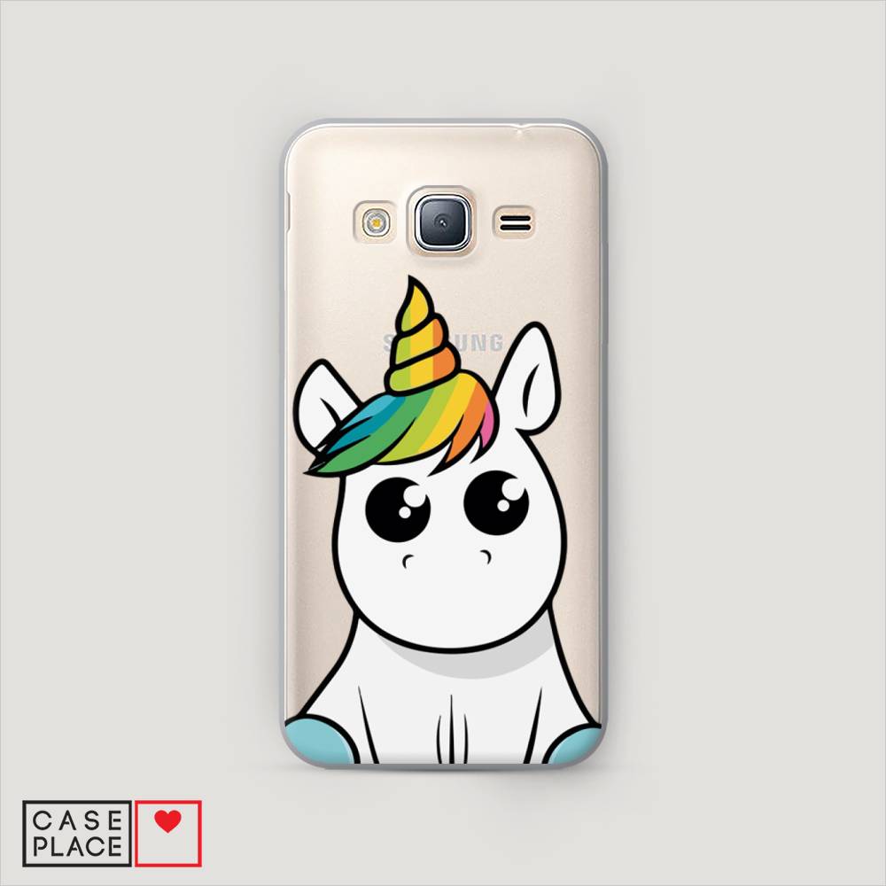 

Чехол Awog "Глазастый единорог" для Samsung Galaxy J3 2016