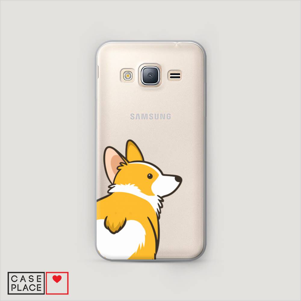 

Чехол Awog "Корги следуй за мной" для Samsung Galaxy J3 2016