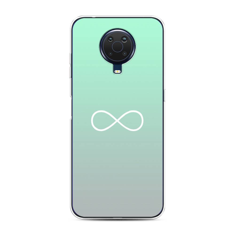 

Чехол Awog на Nokia G20 / Нокиа G20 "Бесконечность от Тиффани", Голубой, 124150-4