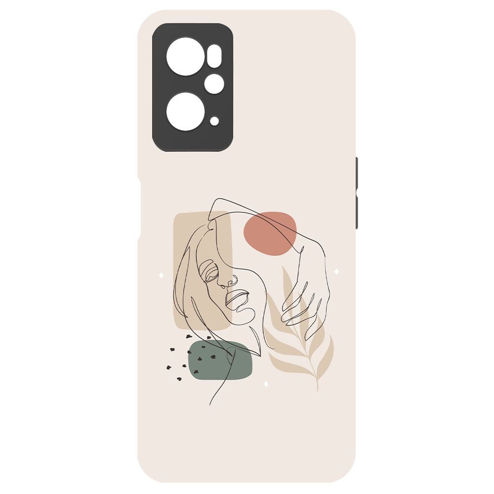 

Чехол-накладка Krutoff Soft Case Грациозность для Realme 9i черный