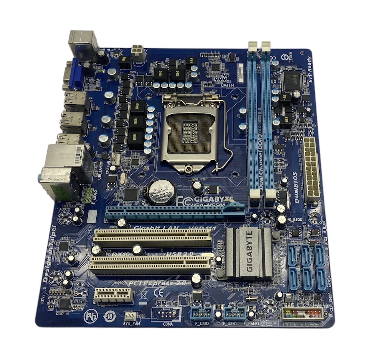 

Материнская плата GIGABYTE GA-H55M-S2, GA-H55M-S2