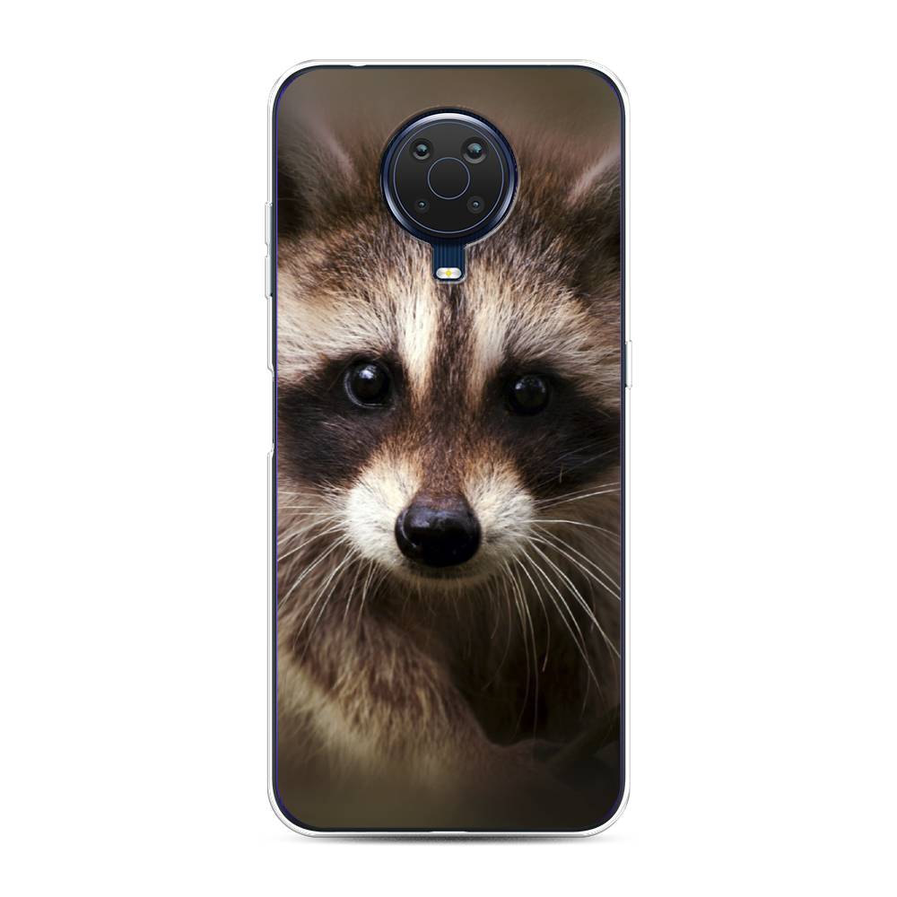 

Чехол Awog на Nokia G20 / Нокиа G20 "Енот", Коричневый, 124150-1