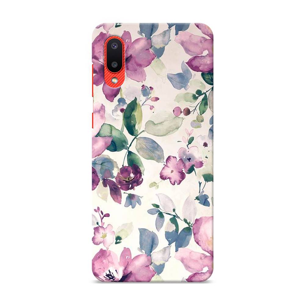 

Пластиковый чехол "Акварельная нежность" на Samsung Galaxy A02, 2102520-6