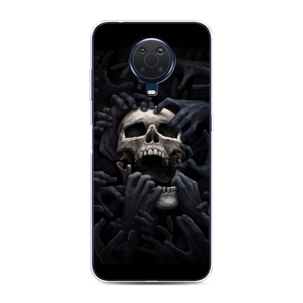 

Чехол Awog на Nokia G20 / Нокиа G20 "Череп 29", Черный;серый, 124150-9