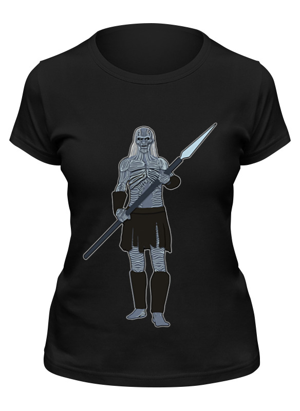

Футболка женская Printio White walker (game of thrones) черная S, White walker (game of thrones)