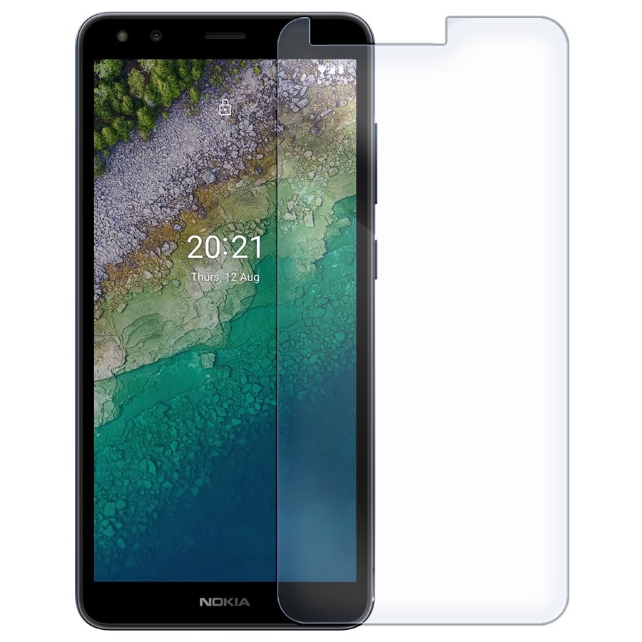 

Стекло защитное гибридное Krutoff для Nokia C01 Plus