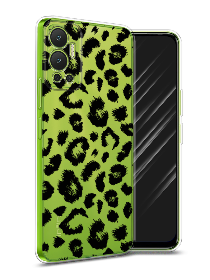 

Чехол Awog на Infinix Hot 12 "Окрас леопарда фон", Разноцветный, 3101350-2