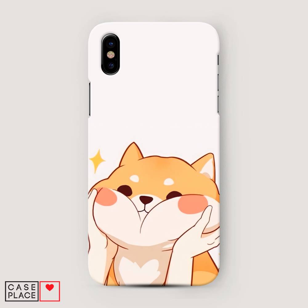 

Пластиковый чехол "Сладкий песик" на Apple iPhone XS Max (10S Max), 11920-1