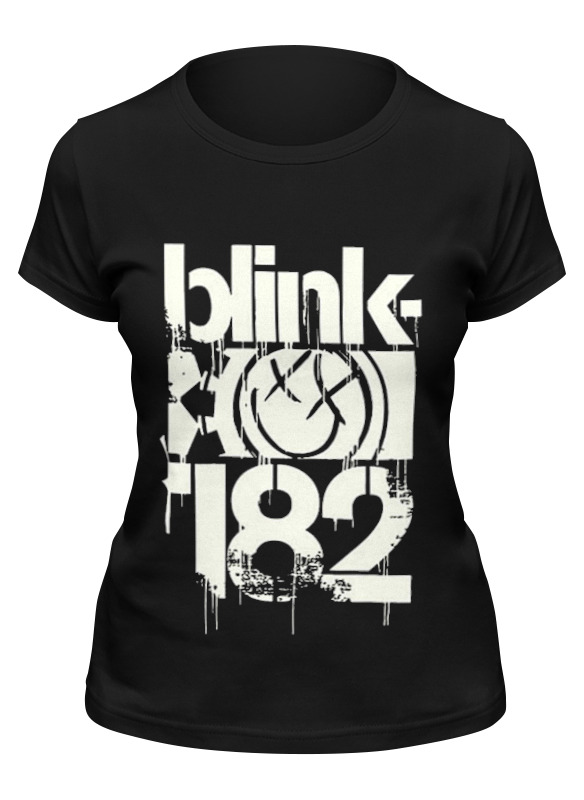 

Футболка женская Printio Blink-182 черная S, Черный, Blink-182