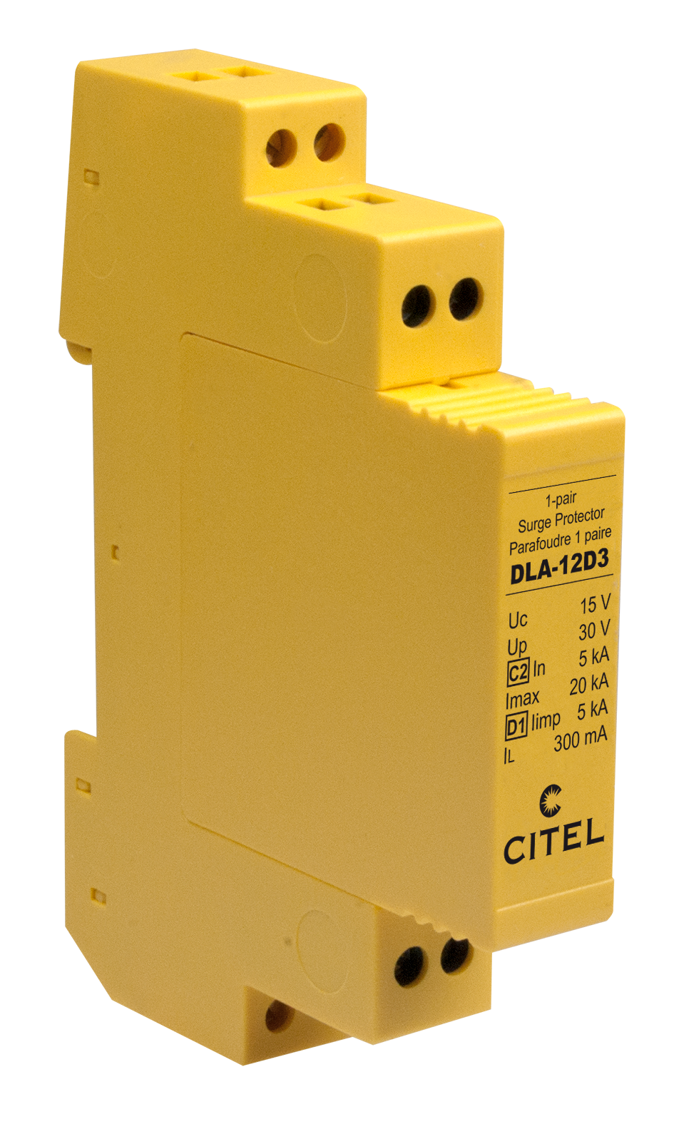 Устройство защиты от импульсных перенапряжений CITEL DLA-12D3 (6402011) узип для линий передачи данных citel