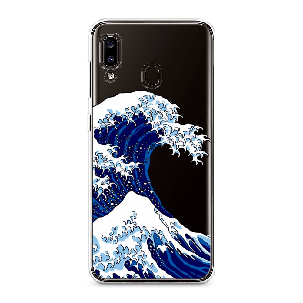

Чехол Awog на Samsung Galaxy A30/A20 "Волна в Канагаве", Разноцветный, 27550-4