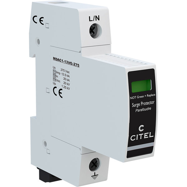 Устройство защиты от импульсных перенапряжений CITEL DAC1-13VGS-10-275 (821730221)