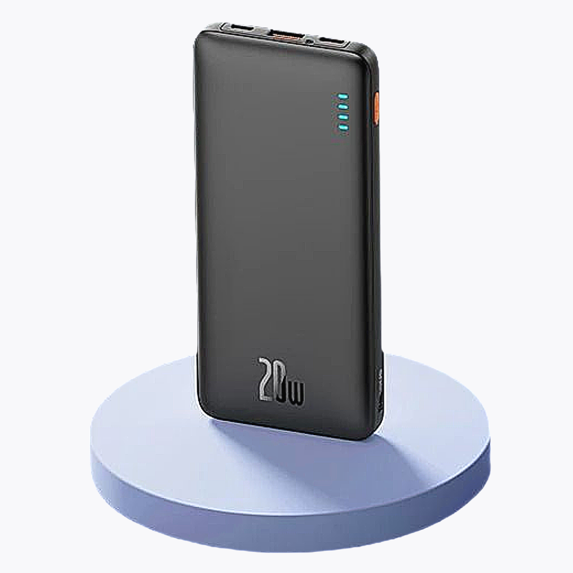 

Внешний аккумулятор Baseus BASEUE1 20000 мАч 20W черный, BASEUE1