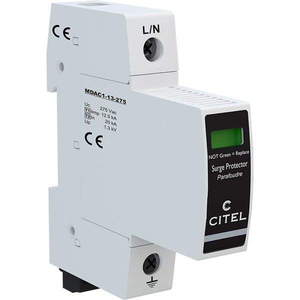 Устройство защиты от импульсных перенапряжений CITEL DAC1-13S-10-275 (821710221)