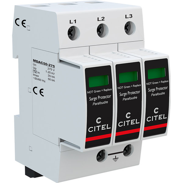 Устройство защиты от импульсных перенапряжений CITEL DAC50S-30-275 (821110223)