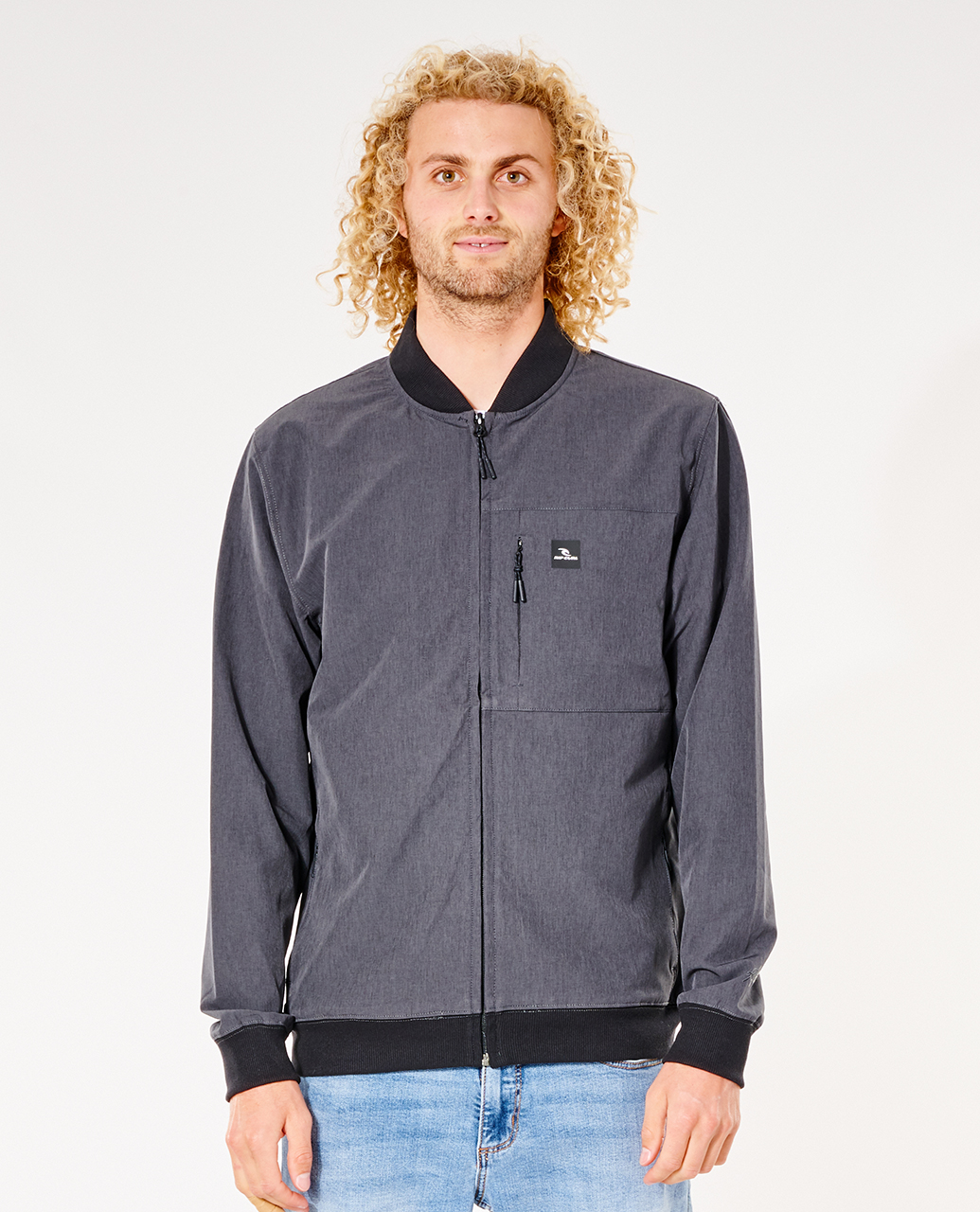 

Бомбер мужской Rip Curl ANTI SERIES ELITE CREW черный XL, ANTI SERIES ELITE CREW