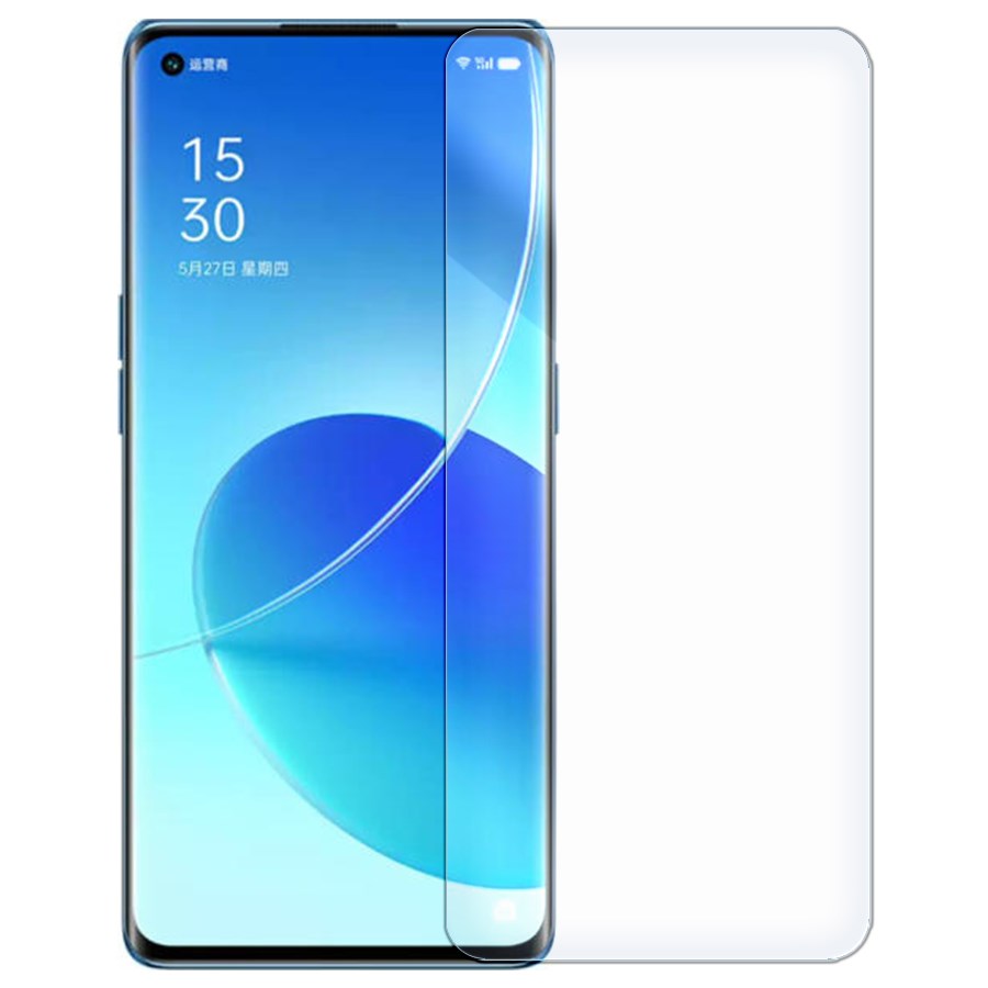 

Стекло защитное гибридное Krutoff для OPPO Reno 6