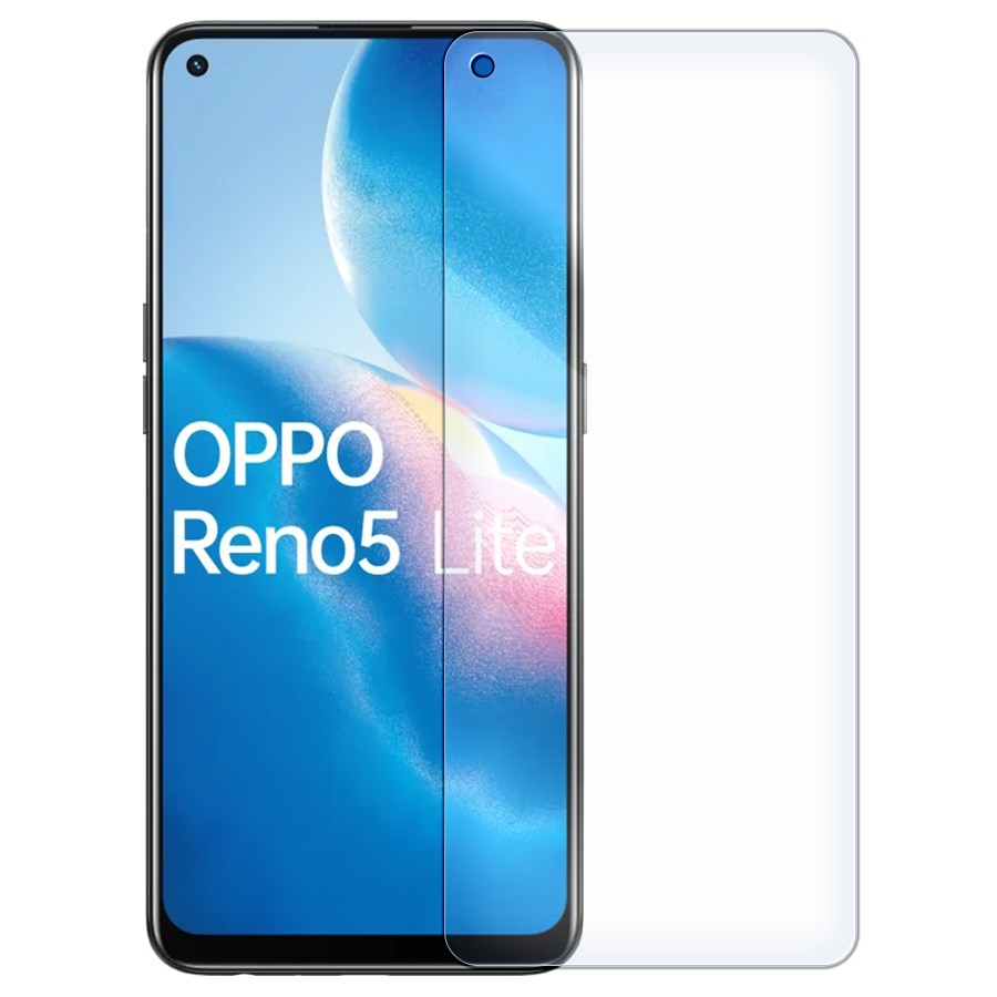 

Стекло защитное гибридное Krutoff для OPPO Reno 5 Lite
