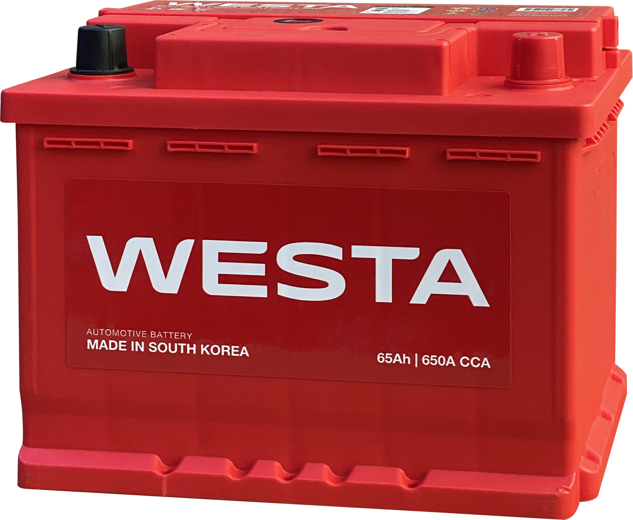 Аккумулятор WESTA Korea 56513 SMF 65 Ач 650 А обратная полярность