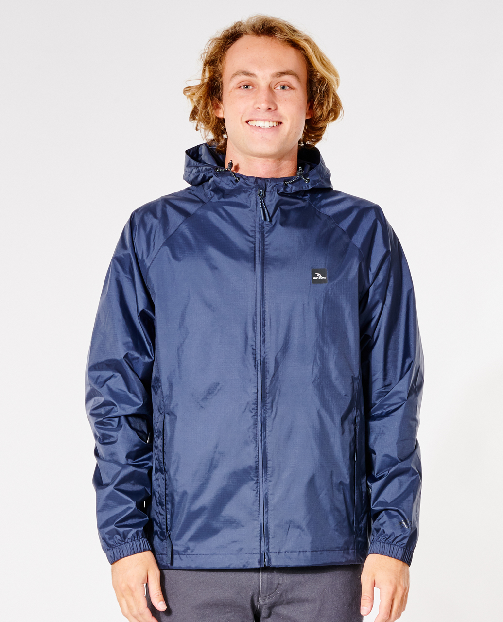 

Ветровка мужская Rip Curl ANTI SERIES SPRAY JACKET синяя L, ANTI SERIES SPRAY JACKET