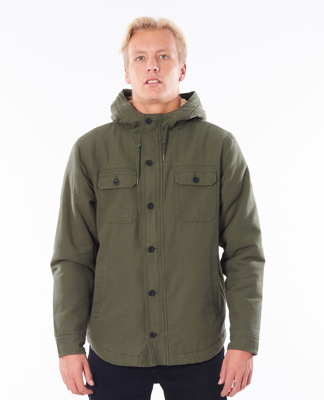 

Куртка мужская Rip Curl GIBBOS JACKET зеленая XL, GIBBOS JACKET