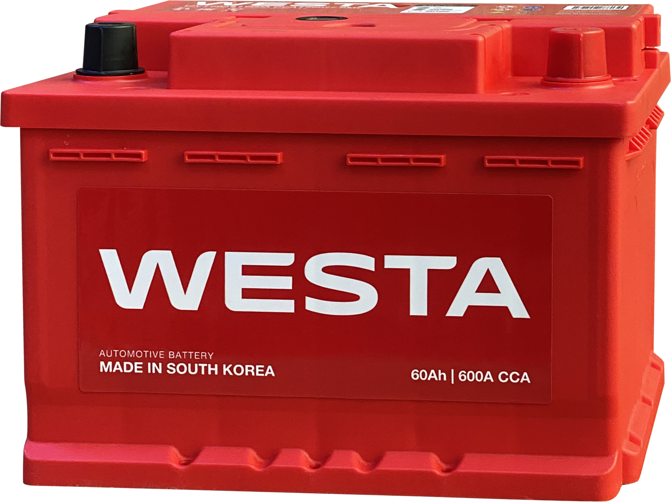 Аккумулятор WESTA Korea 56077 SMF 60 Ач 600 А обратная полярность