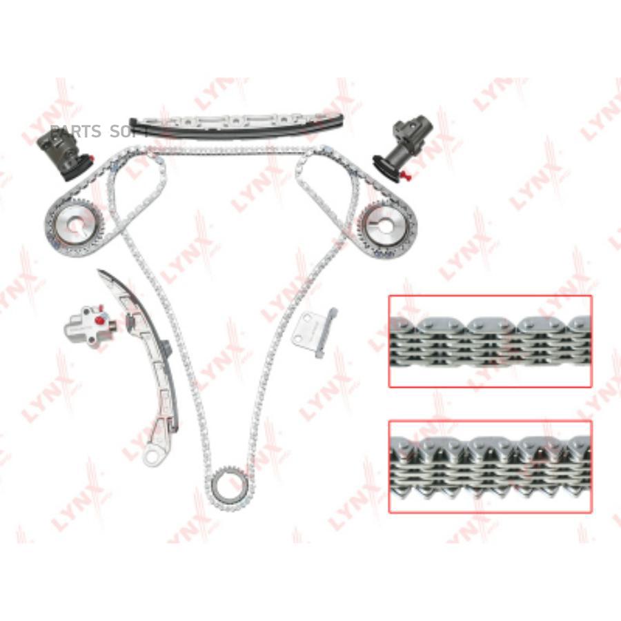 

К-кт цепи ГРМ NISSAN MURANO(Z50) 3.5 03-08 / TEANA(J31) 2.3-3.5 03-08