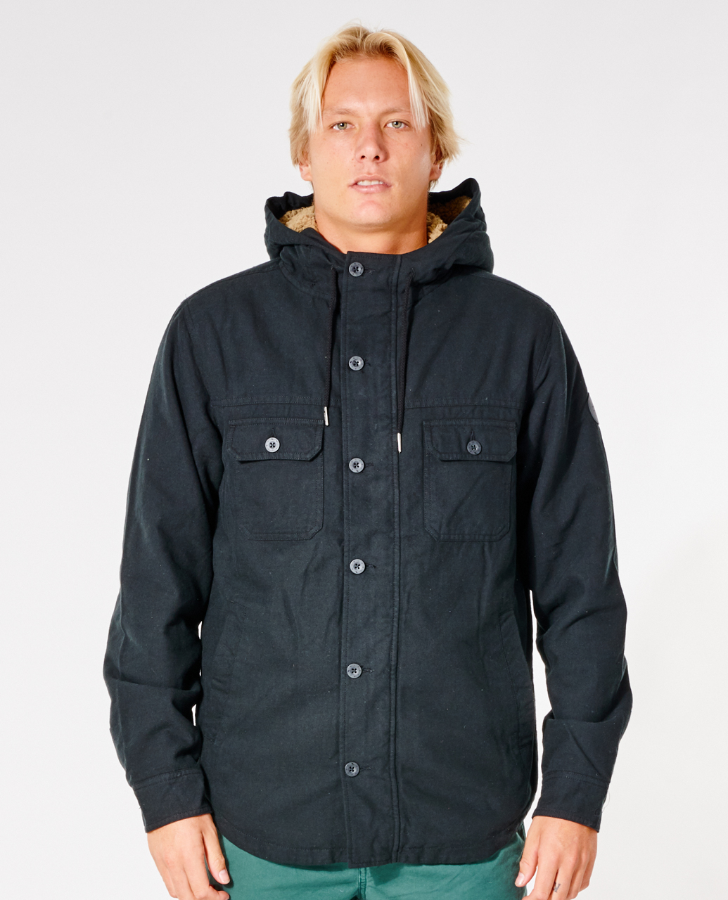 

Куртка мужская Rip Curl GIBBOS JACKET черная L, GIBBOS JACKET