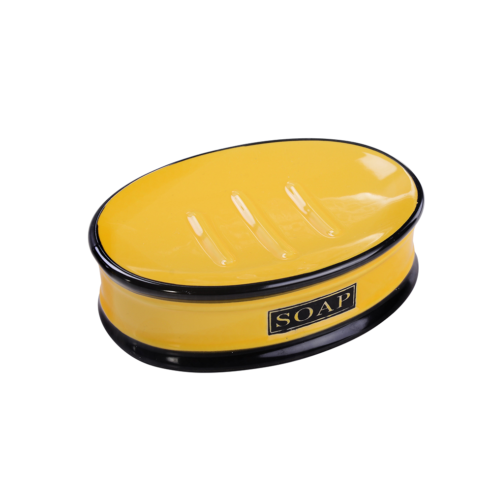 

Мыльница Yellow керамика желтая